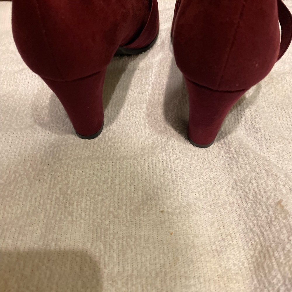 Women’s suede Shoes Heel - Picture 6 of 10